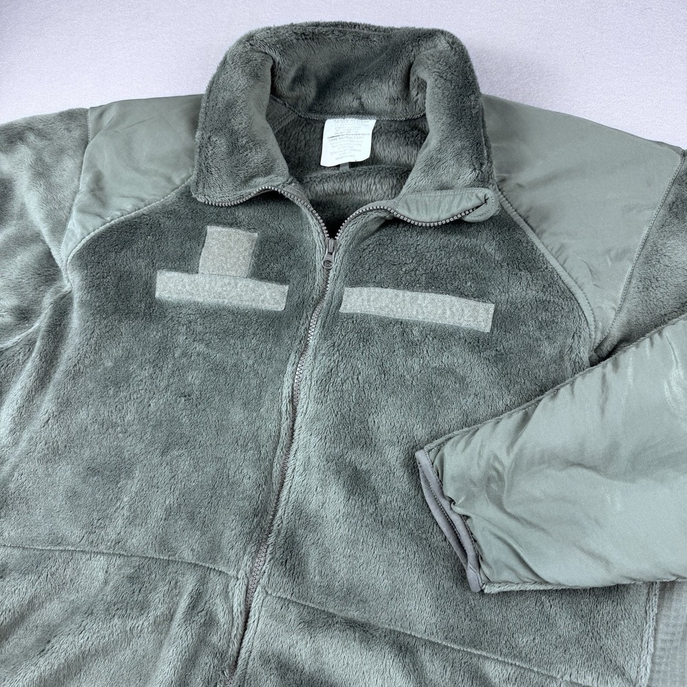 Peckham Cold Weather Gen III Fleece Jacket Men XL‎ Green Police Tactical Patch